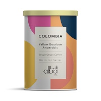 قهوه کلمبیا بوربون زرد آنروبیک آلبا