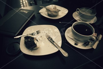 کافه قهوه سیاه